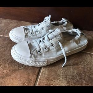 Converse All-Star girls slip on shoes